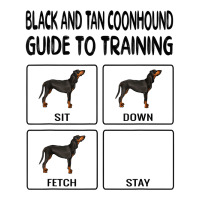 Black And Tan Coonhound Guide To Training Dog Obedience T Shirt Men's T-shirt Pajama Set | Artistshot