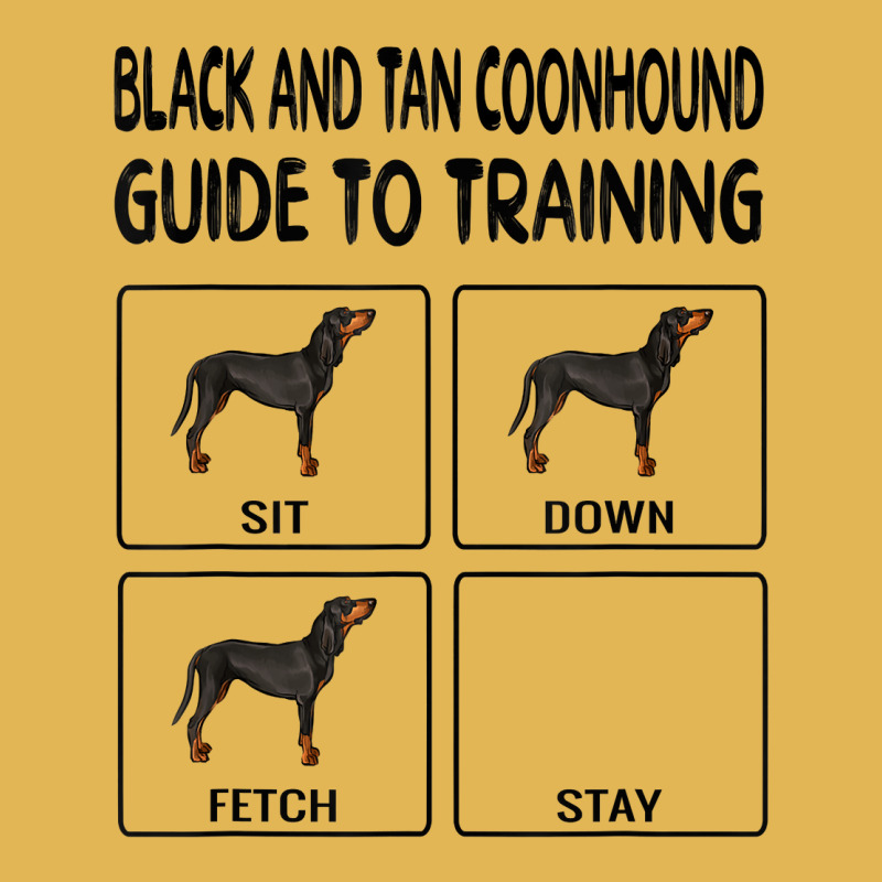 Black And Tan Coonhound Guide To Training Dog Obedience T Shirt Vintage Hoodie And Short Set by puawhla | Artistshot