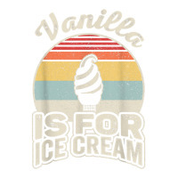 Vintage Retro Vanilla Is For Ice Cream T Shirt Youth Zipper Hoodie | Artistshot