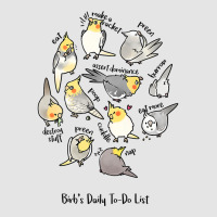 Cockatiel's Daily To Do List T Shirt Medium-length Apron | Artistshot