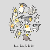 Cockatiel's Daily To Do List T Shirt Men's Polo Shirt | Artistshot