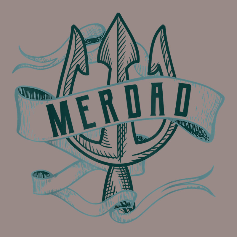 Mens Merdad Shirt Trident Mermaid Dad Tshirt Vintage T-shirt | Artistshot