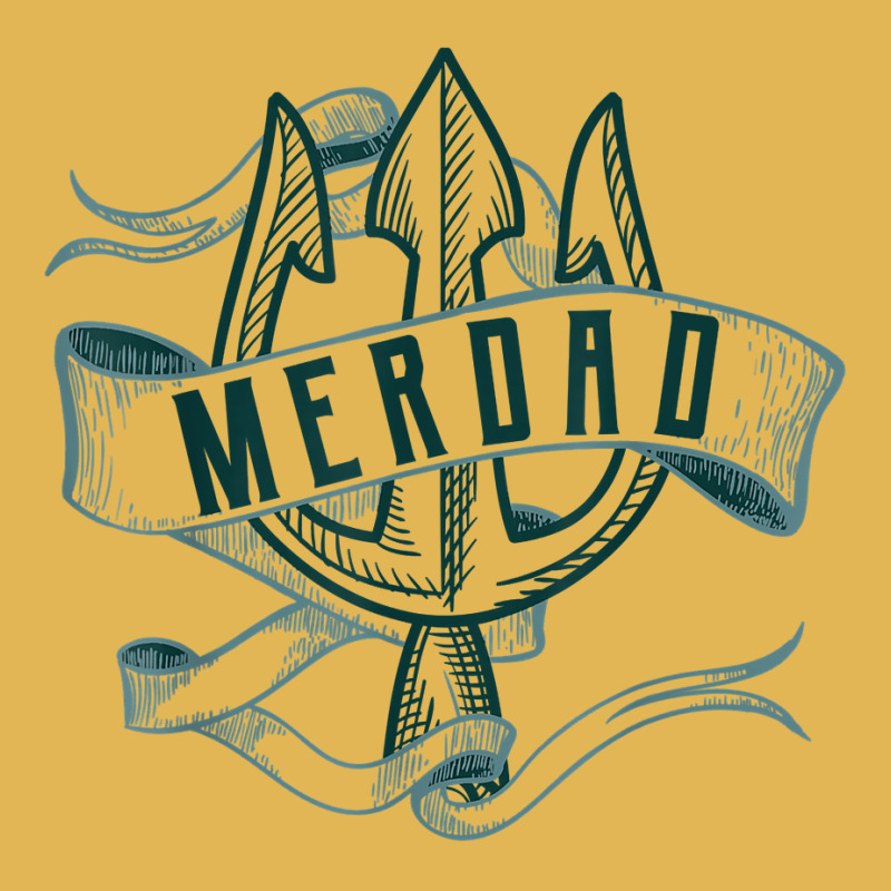 Mens Merdad Shirt Trident Mermaid Dad Tshirt Vintage Hoodie And Short Set | Artistshot