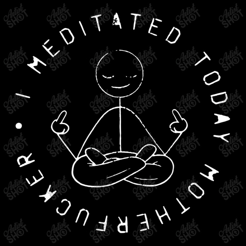 I Meditated Today Adjustable Cap by trasheatercomicsart | Artistshot