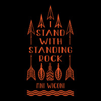 I Stand With Standing Rock, Say No To Dakota Pipeline T-shirt Long Sleeve Shirts | Artistshot