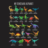 My Dinosaur Alphabet, Lover Dino, Funny T Rex T Shirt T-shirt | Artistshot