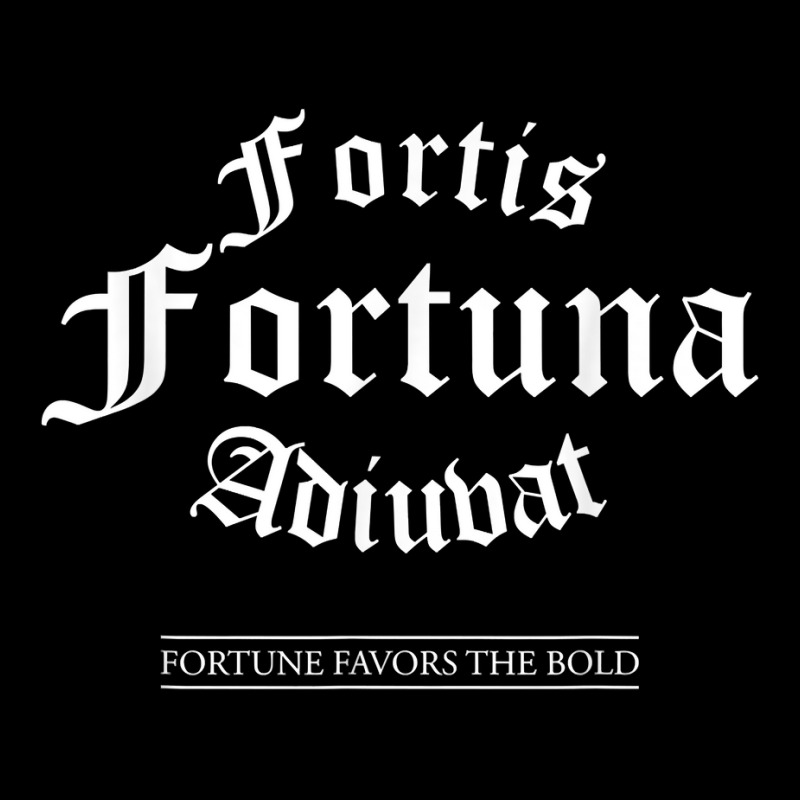 Fortis Fortuna Adiuvat Latin Quote T Shirt Adjustable Cap by aryanahjerich | Artistshot