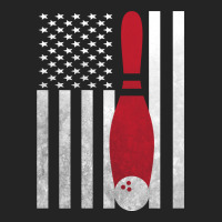 Bowling Bowler - America Usa Flag 3/4 Sleeve Shirt | Artistshot