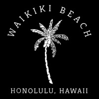 Retro Cool Waikiki Beach Hawaiian Island Palm Tree Souvenir Tank Top Baby Beanies | Artistshot