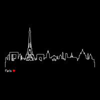 Paris Eiffel Tower Panorama Souvenir T Shirt Long Sleeve Shirts | Artistshot