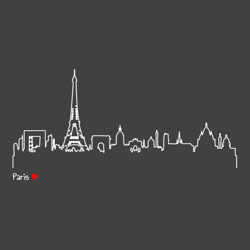 Paris Eiffel Tower Panorama Souvenir T Shirt Vintage T-shirt | Artistshot