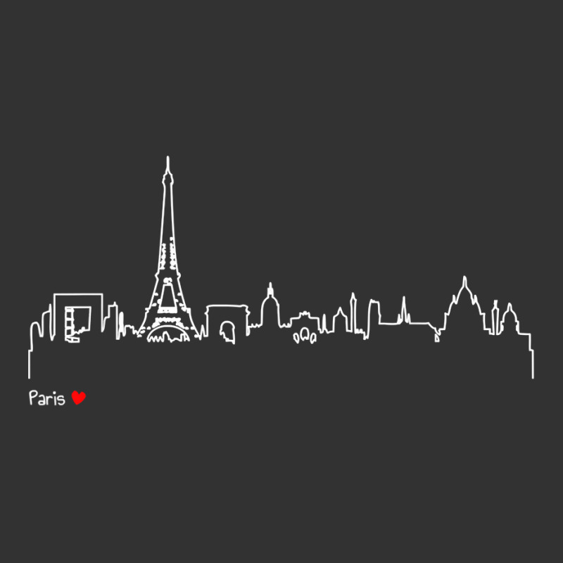 Paris Eiffel Tower Panorama Souvenir T Shirt Baby Bodysuit | Artistshot