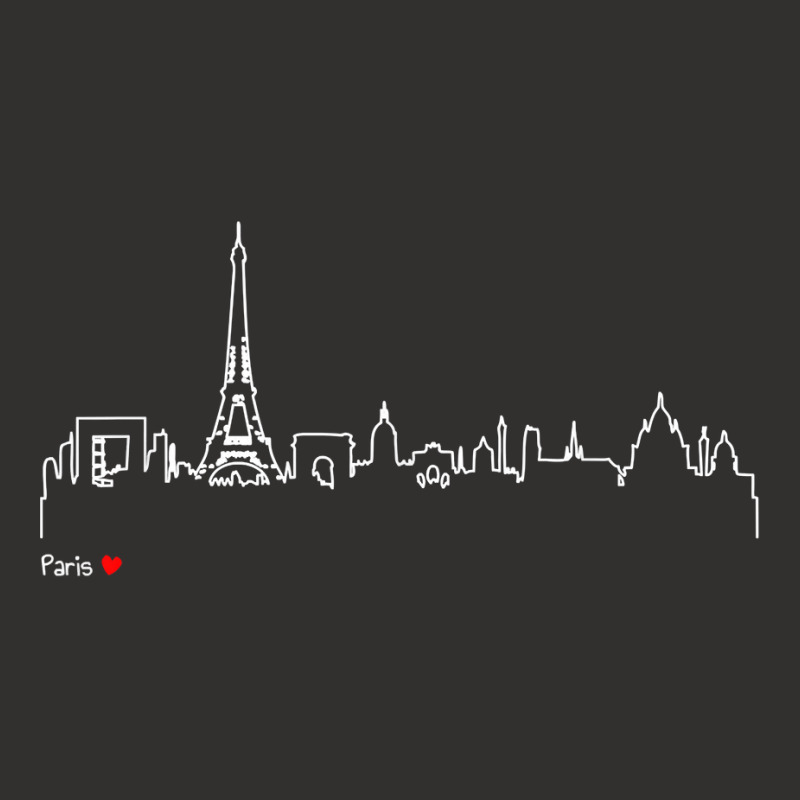 Paris Eiffel Tower Panorama Souvenir T Shirt Champion Hoodie | Artistshot