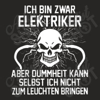 Ich Bin Zwar Elektriker Spruch Manner Ladies Fitted T-shirt | Artistshot