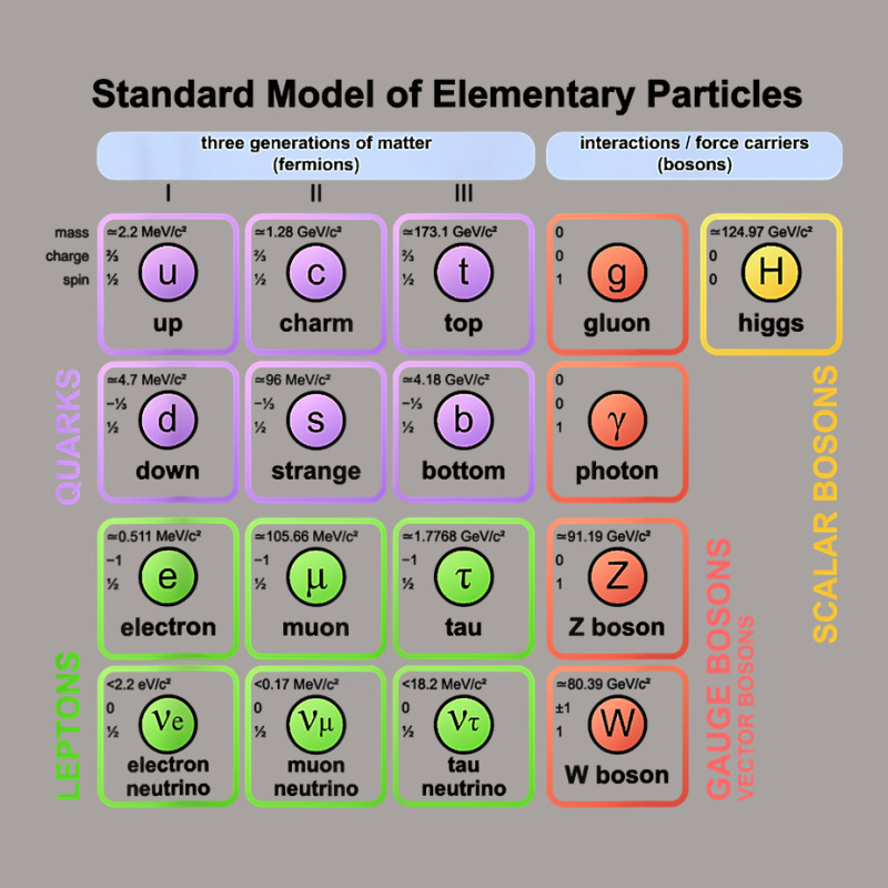 Particles Standard Model Higgs Boson Physics Teacher Student T Shirt Racerback Tank by shoaibmolleda | Artistshot