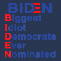 Biden Biggest Idiot Democrats Ever Nominated Trump 2020 T Shirt Men Denim Jacket | Artistshot