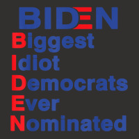 Biden Biggest Idiot Democrats Ever Nominated Trump 2020 T Shirt Champion Hoodie | Artistshot