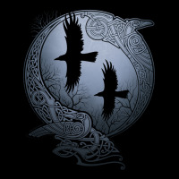 Odin's Ravens V-neck Tee | Artistshot