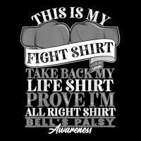 Fight Shirt I Facial Muscles Paralysis I Bells Palsy T Shirt Men's Long Sleeve Pajama Set | Artistshot