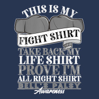 Fight Shirt I Facial Muscles Paralysis I Bells Palsy T Shirt Men Denim Jacket | Artistshot