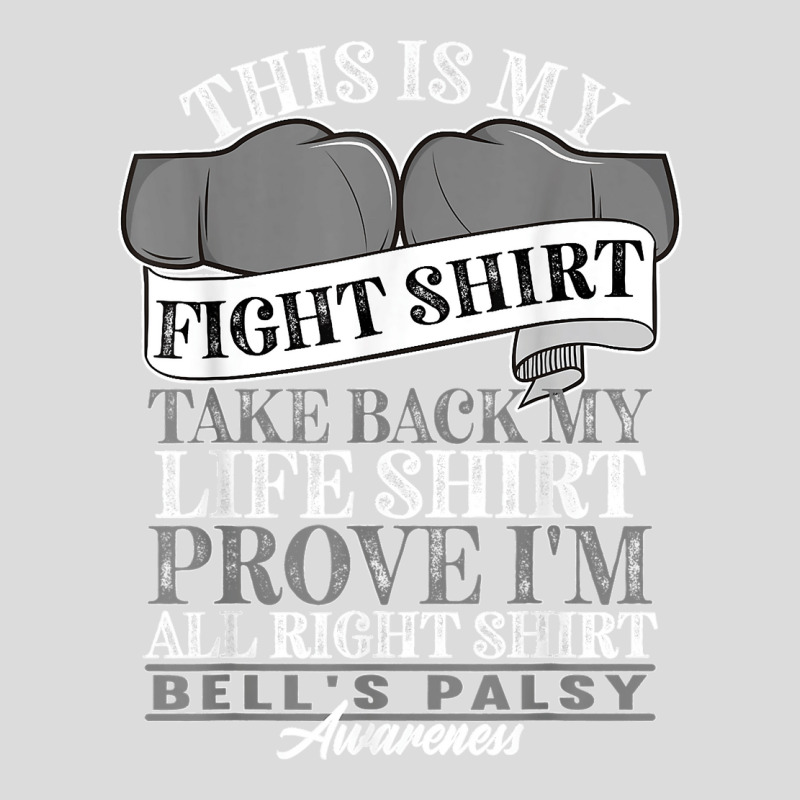 Fight Shirt I Facial Muscles Paralysis I Bells Palsy T Shirt Men's Polo Shirt by CharlesLCross | Artistshot