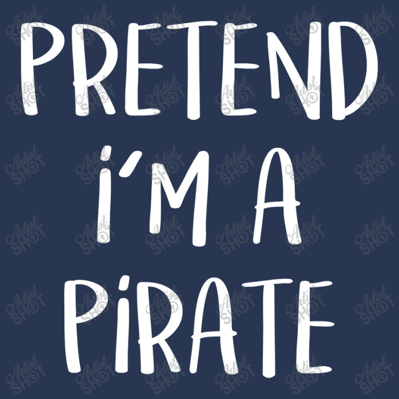 Pretend I'm A Pirate Costume Funny Halloween Party T Shirt Men Denim Jacket | Artistshot