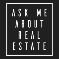 Ask Me About Real Estate   Listing Magnet Realtor Pullover Hoodie Ladies Polo Shirt | Artistshot