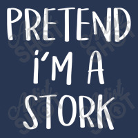 Pretend I'm A Stork Costume Funny Halloween Party T Shirt Men Denim Jacket | Artistshot