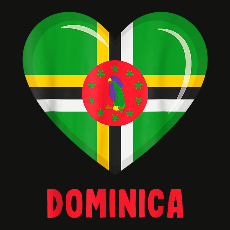 Dominica Flag Shirt Dominican T Shirt Scorecard Crop Tee by agueron | Artistshot