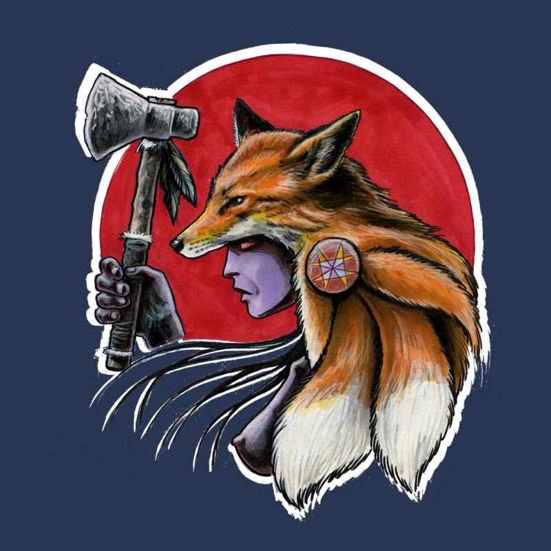 T Shirt, Warrior Fox Woman T-shirt Men Denim Jacket | Artistshot