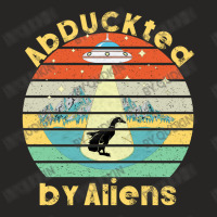 Abduckted By Aliens Vintage Sunset Ladies Fitted T-shirt | Artistshot