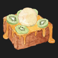 Brick Toast Bread Lover T  Shirt Honey Bread Brick Toast Topped With K Classic T-shirt | Artistshot