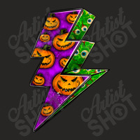 Halloween Lightning Bolt Ladies Fitted T-shirt | Artistshot