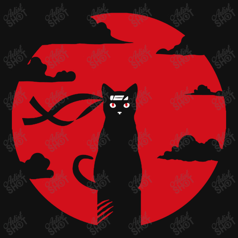 Ninja Cat Landscape Canvas Print | Artistshot