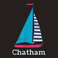 Distressed Chatham Massachusetts Sailing Sail Boat Cape Cod T Shirt Tank Top | Artistshot