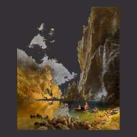 Famous Paintings T  Shirt Indians Spear Fishing By Albert Bierstadt. T Vintage Short | Artistshot