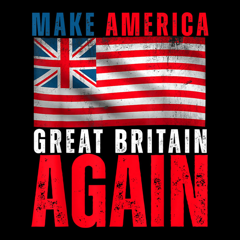 Make America Great Britain Again Shirt Usa Uk Flag T Shirt Adjustable Cap | Artistshot