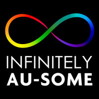 Red Instead Autism   Infinitely Au Some Infinity T Shirt Kids Cap | Artistshot