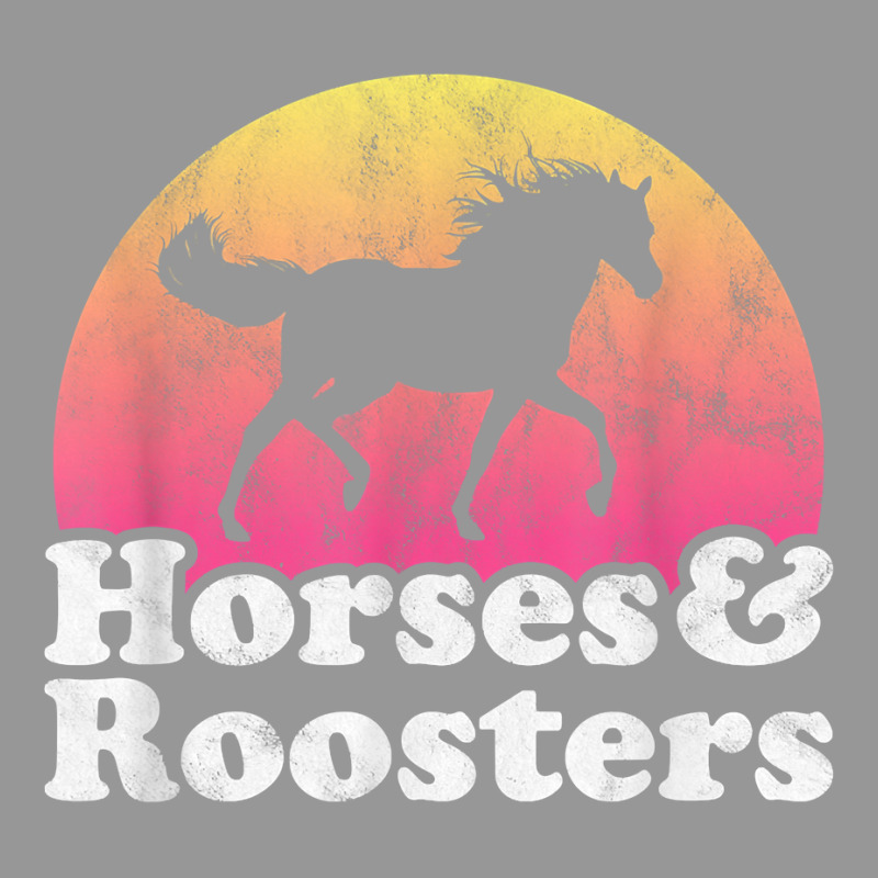 Horse And Rooster Women Or Girls Horses Roosters T Shirt Women's V-Neck T-Shirt by survisgn | Artistshot