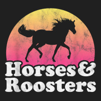 Horse And Rooster Women Or Girls Horses Roosters T Shirt Ladies Polo Shirt | Artistshot