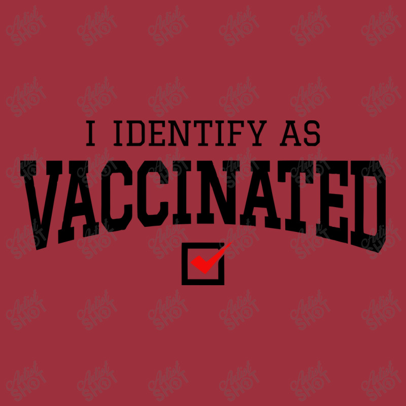 I Identify As Vaccinated Vintage Hoodie by Zero_art | Artistshot