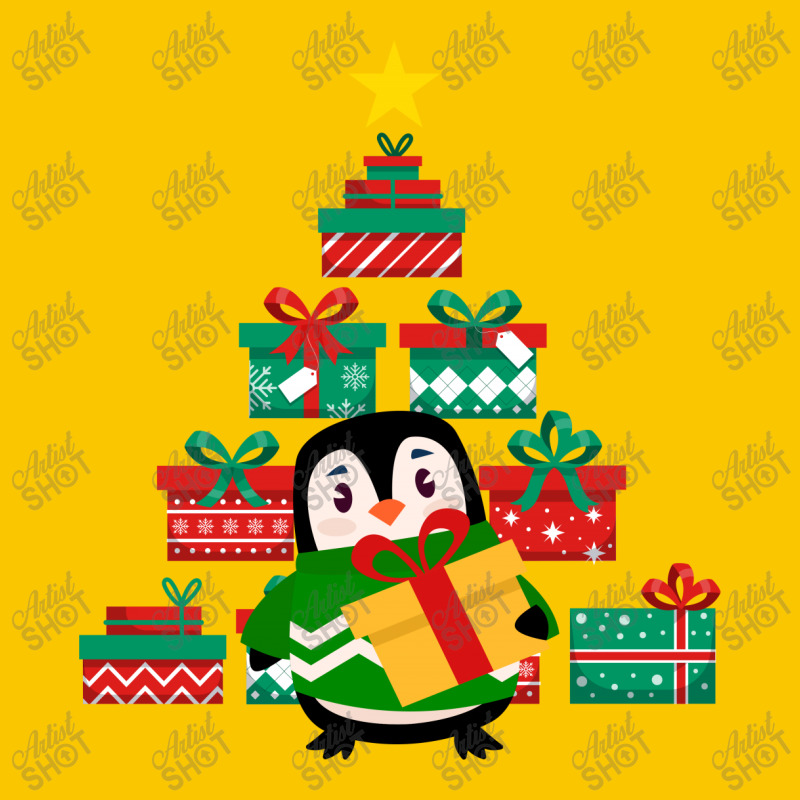 Christmas Penguin All Over Men's T-shirt | Artistshot