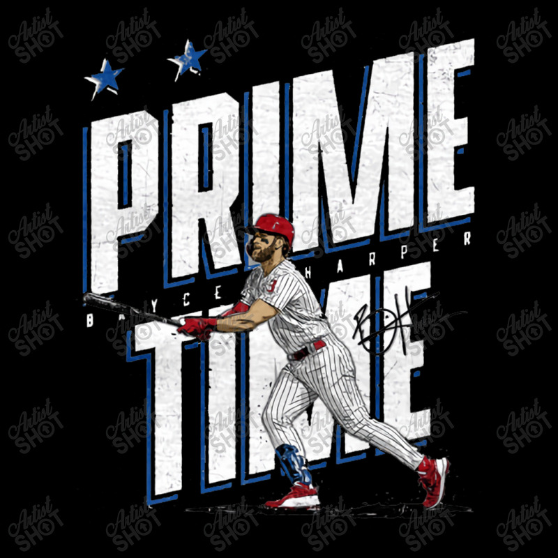 Bryce Harper Prime Time Youth Zipper Hoodie by kr205 | Artistshot