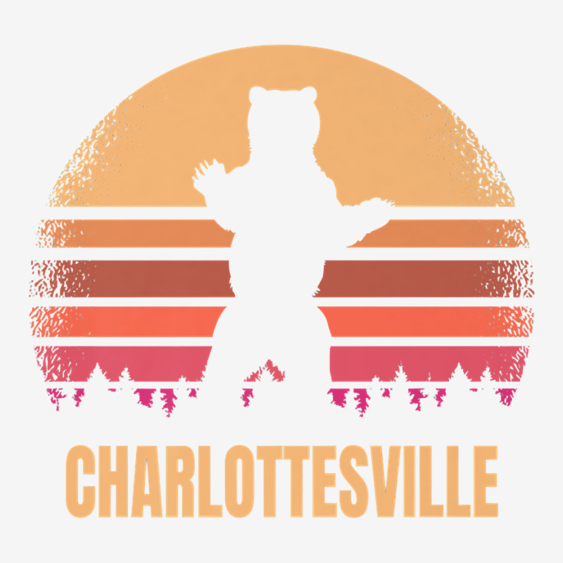 Charlottesville Virginia Vintage Bear Va Distressed Retro Premium Shield Patch | Artistshot