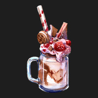 Chocolate Strawberry Milkshake T  Shirt Chocolate Strawberry Overshake Classic T-shirt | Artistshot