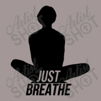 Just Breathe   Yoga Find Your Chi Vintage Hoodie | Artistshot