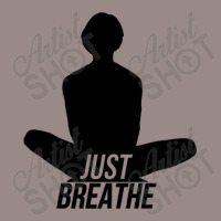 Just Breathe   Yoga Find Your Chi Vintage T-shirt | Artistshot