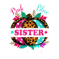 Pink Or Blue Sister Loves You Leopard Pumpkin Fall Season T Shirt Zipper Hoodie | Artistshot