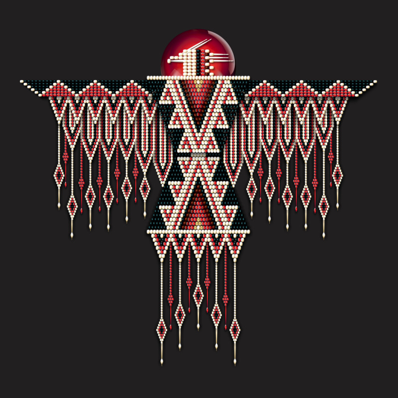 Red Native American Southwest-style Thunderbird T-shirt T-shirt | Artistshot