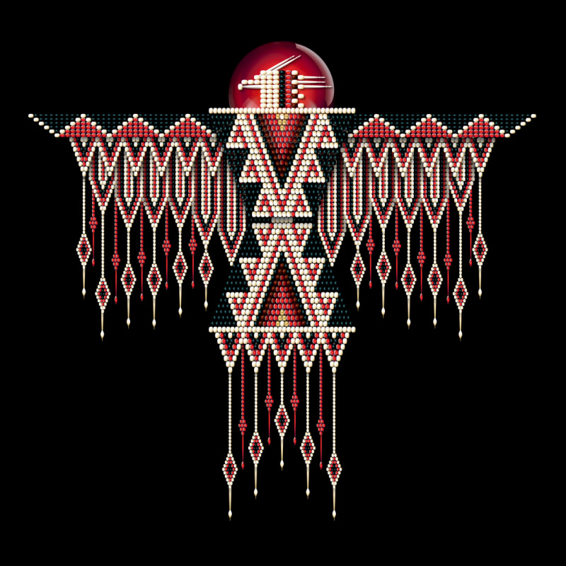 Red Native American Southwest-style Thunderbird T-shirt Pocket T-shirt | Artistshot